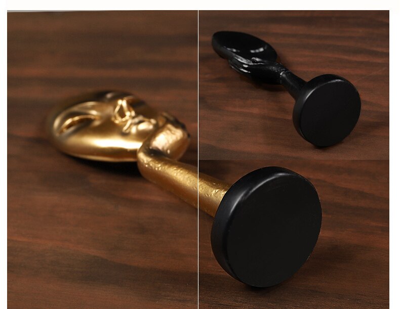 De Denker Abstracte Beelden Sculpturen Yoga Beeldje Nordic Woonkamer Home Decor Decoratie Maison Accessoires Bureau Ornamenten