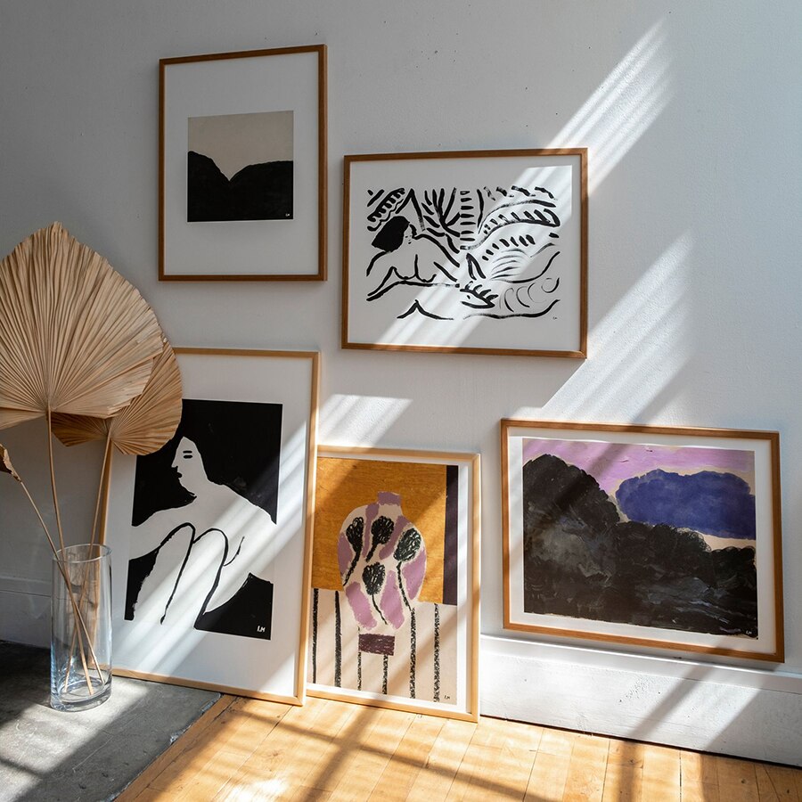 Fijne Kleine Dag Abstract Art Geometry Figuur Canvas Schilderij Nordic Posters Prints Muur Foto 'S Voor Woonkamer Home Decor