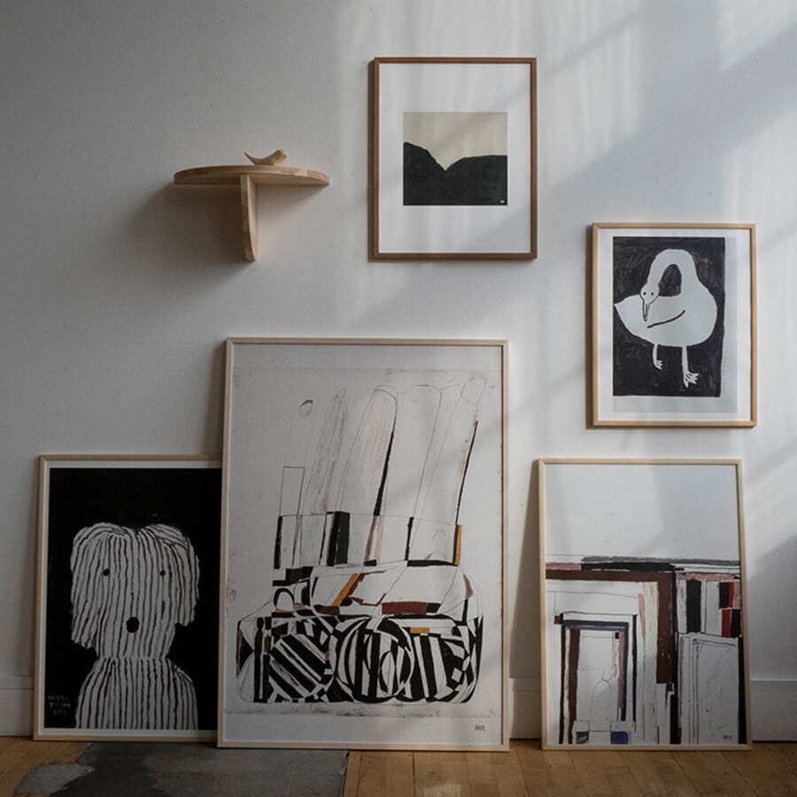 Fijne Kleine Dag Abstract Art Geometry Figuur Canvas Schilderij Nordic Posters Prints Muur Foto 'S Voor Woonkamer Home Decor