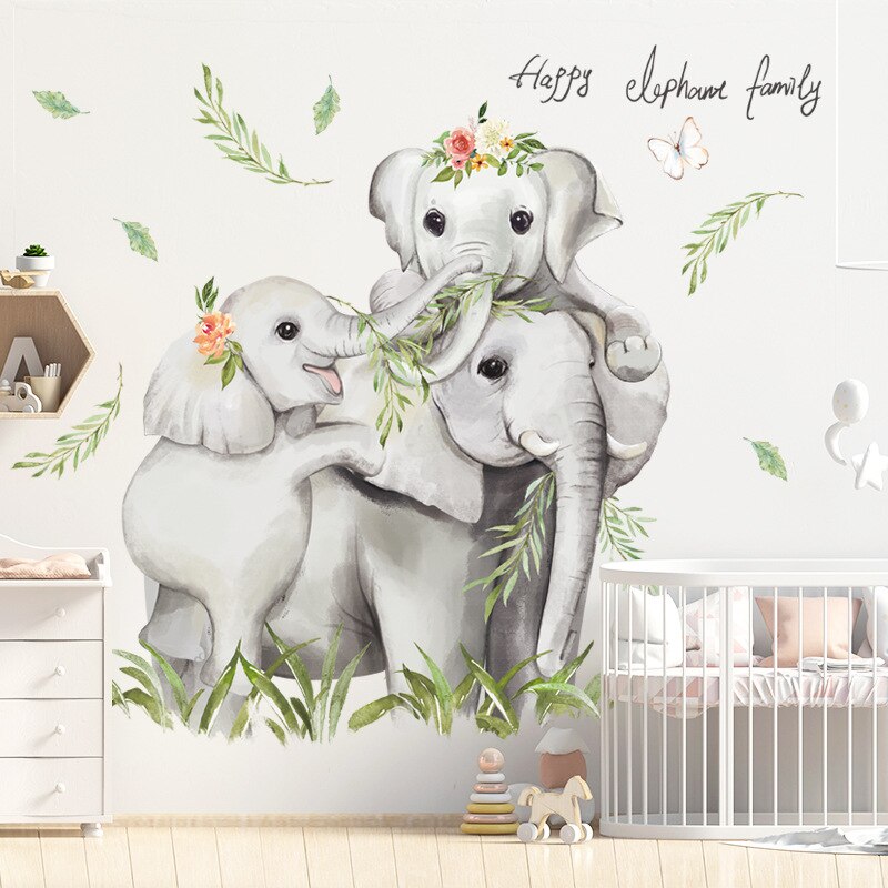 Grote Jungle Dieren Muurstickers Voor Kinderen Kamers Jongens Kamer Slaapkamer Decoratie Bos Wallpaper Posters Vinyl Nordic Home Decor Grote Jungle Dieren Muurstickers Voor Kinderen Kamers Jongens Kamer Slaapkamer Decoratie Bos Wallpaper Posters Vinyl Nordic Home Decor