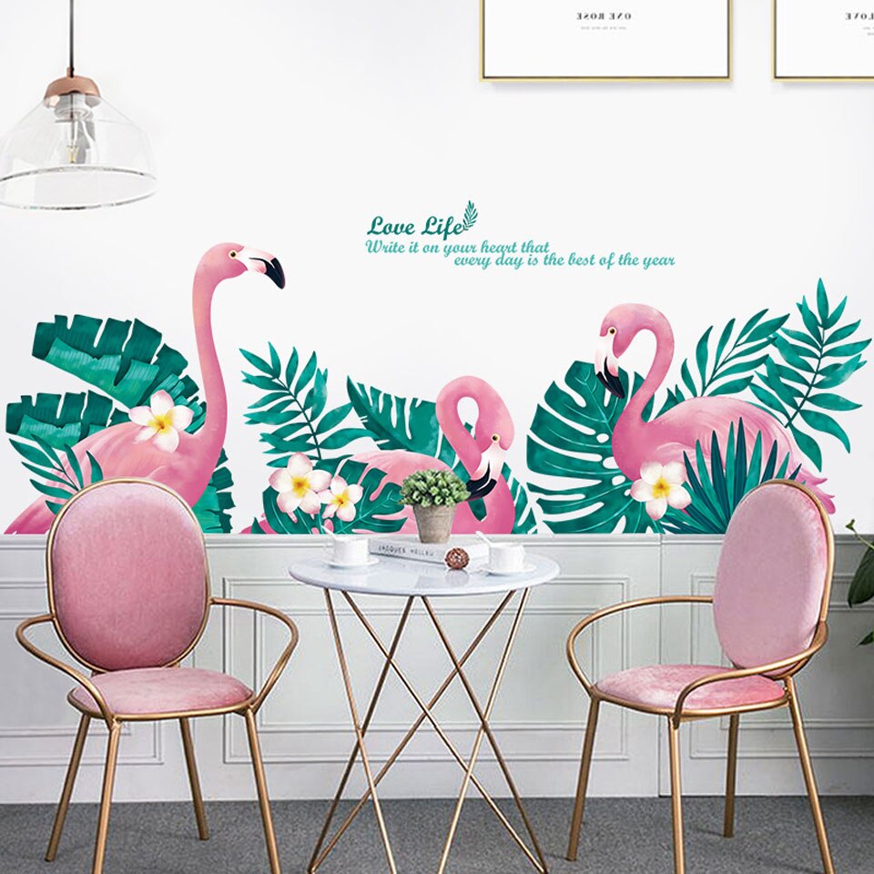 Grote Jungle Dieren Muurstickers Voor Kinderen Kamers Jongens Kamer Slaapkamer Decoratie Bos Wallpaper Posters Vinyl Nordic Home Decor