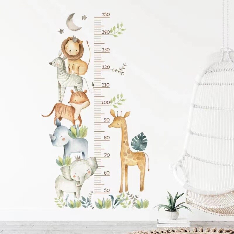 Grote Jungle Dieren Muurstickers Voor Kinderen Kamers Jongens Kamer Slaapkamer Decoratie Bos Wallpaper Posters Vinyl Nordic Home Decor Grote Jungle Dieren Muurstickers Voor Kinderen Kamers Jongens Kamer Slaapkamer Decoratie Bos Wallpaper Posters Vinyl Nordic Home Decor