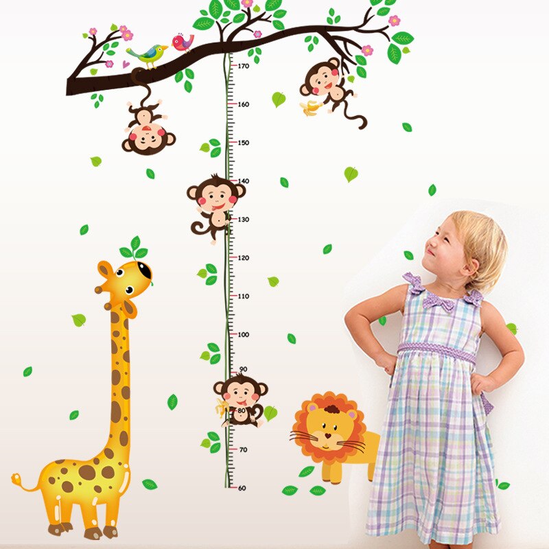 Grote Jungle Dieren Muurstickers Voor Kinderen Kamers Jongens Kamer Slaapkamer Decoratie Bos Wallpaper Posters Vinyl Nordic Home Decor Grote Jungle Dieren Muurstickers Voor Kinderen Kamers Jongens Kamer Slaapkamer Decoratie Bos Wallpaper Posters Vinyl Nordic Home Decor