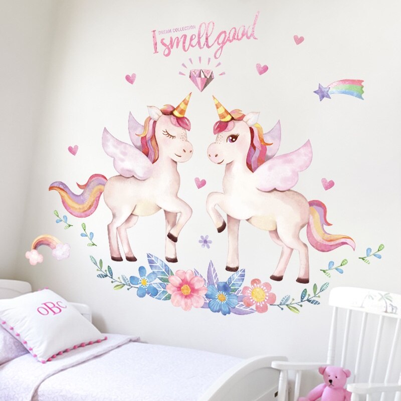 Grote Jungle Dieren Muurstickers Voor Kinderen Kamers Jongens Kamer Slaapkamer Decoratie Bos Wallpaper Posters Vinyl Nordic Home Decor