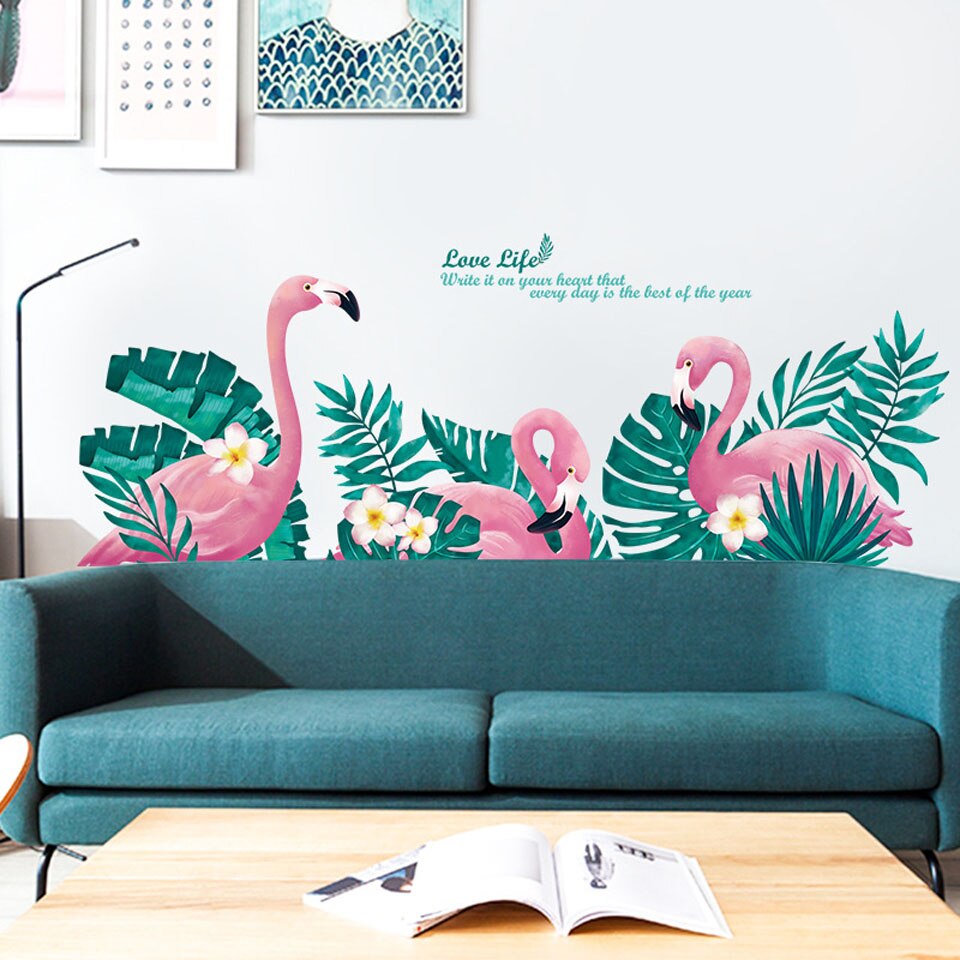 Grote Jungle Dieren Muurstickers Voor Kinderen Kamers Jongens Kamer Slaapkamer Decoratie Bos Wallpaper Posters Vinyl Nordic Home Decor