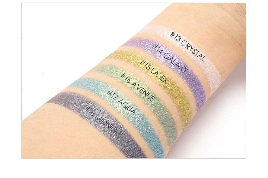 Focallure 18 Kleuren Glitter Oogschaduw Cosmetische Make-Up Diamant Lippen Losse Poeder Oogschaduw Make-Up Ogen Pigment Poeder Comestic Focallure 18 Kleuren Glitter Oogschaduw Cosmetische Make-Up Diamant Lippen Losse Poeder Oogschaduw Make-Up Ogen Pigment Poeder Comestic