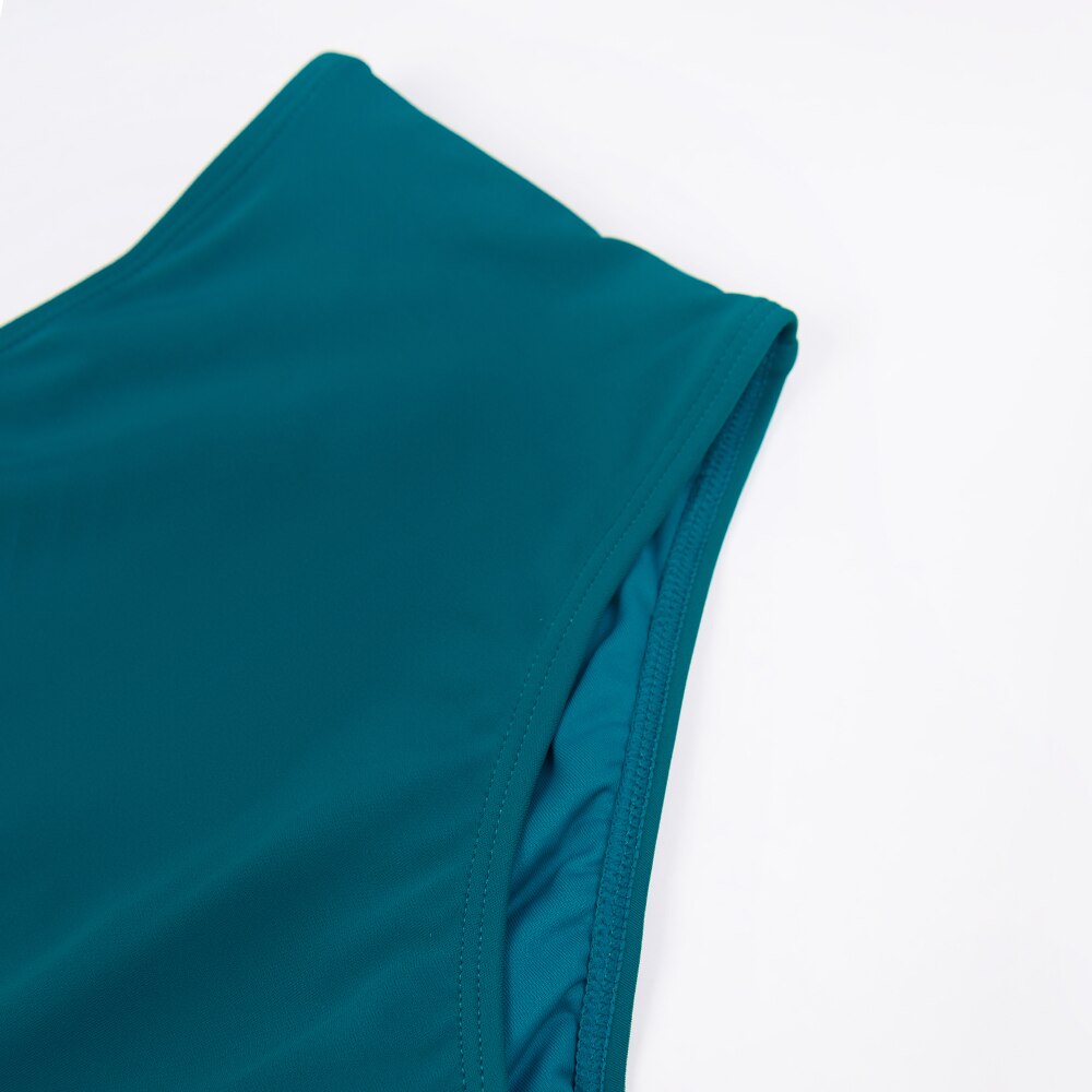 Cupshe Solid Black Twist Hoge Taille Bikini Sets Badpak Voor Vrouwen Sexy V-hals Tank Twee Stukken Badmode 2022 Strand Baden pak