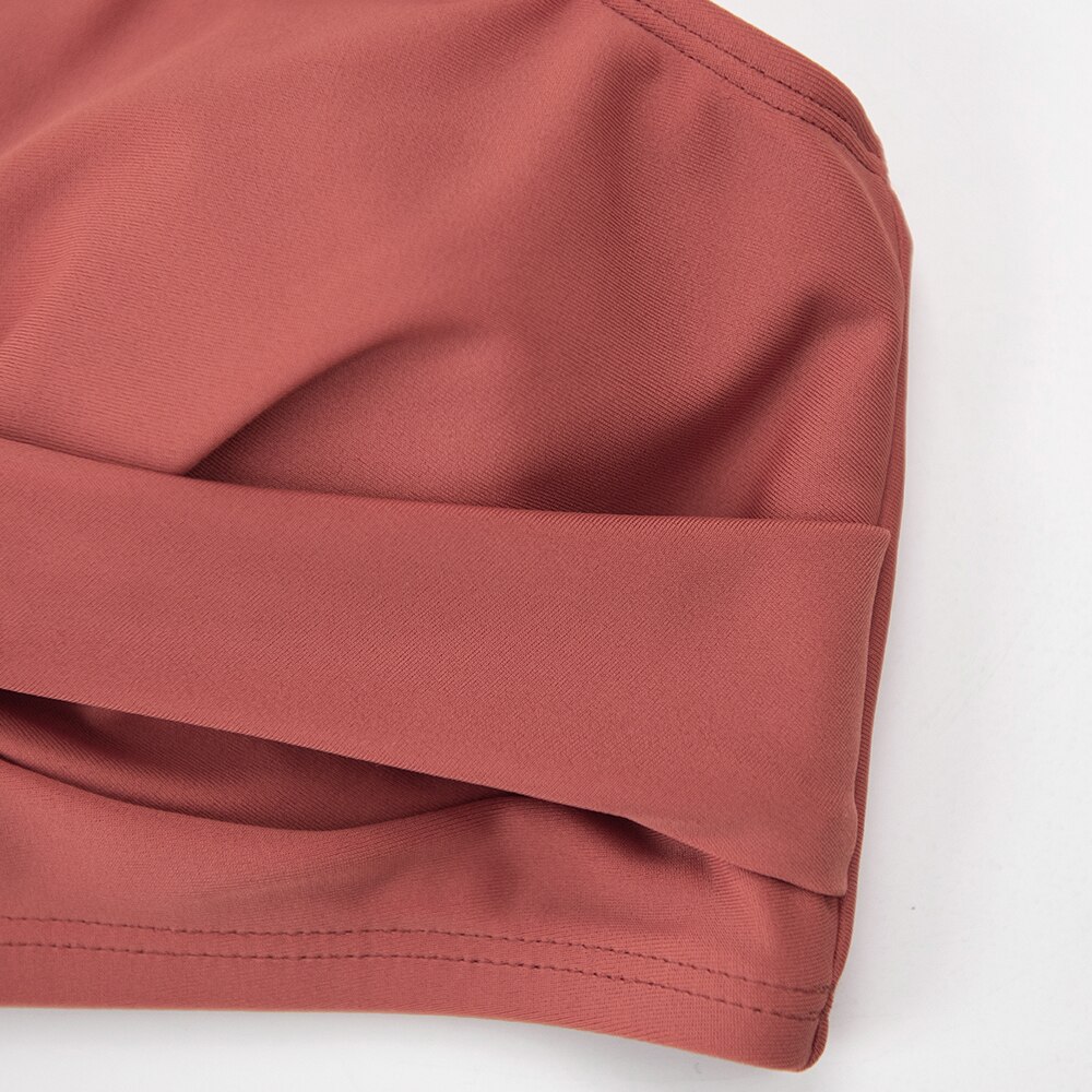 Cupshe Solid Black Twist Hoge Taille Bikini Sets Badpak Voor Vrouwen Sexy V-hals Tank Twee Stukken Badmode 2022 Strand Baden pak