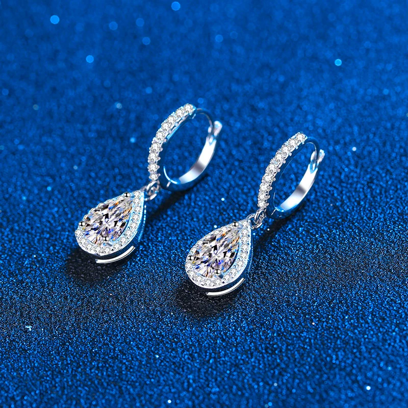 2ct Moissanite Hart Dangle Halo Drop Oorbellen D Kleur Lab Gemaakt Diamond Sterling Silver Luxe Huggie Hoop Oorbellen Voor Vrouwen 2ct Moissanite Hart Dangle Halo Drop Oorbellen D Kleur Lab Gemaakt Diamond Sterling Silver Luxe Huggie Hoop Oorbellen Voor Vrouwen