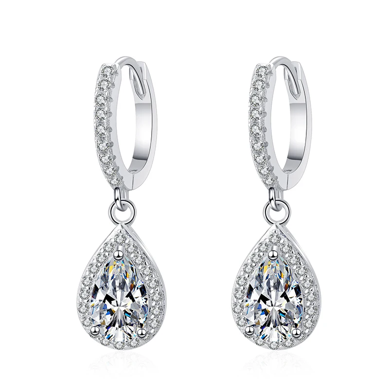 2ct Moissanite Hart Dangle Halo Drop Oorbellen D Kleur Lab Gemaakt Diamond Sterling Silver Luxe Huggie Hoop Oorbellen Voor Vrouwen 2ct Moissanite Hart Dangle Halo Drop Oorbellen D Kleur Lab Gemaakt Diamond Sterling Silver Luxe Huggie Hoop Oorbellen Voor Vrouwen