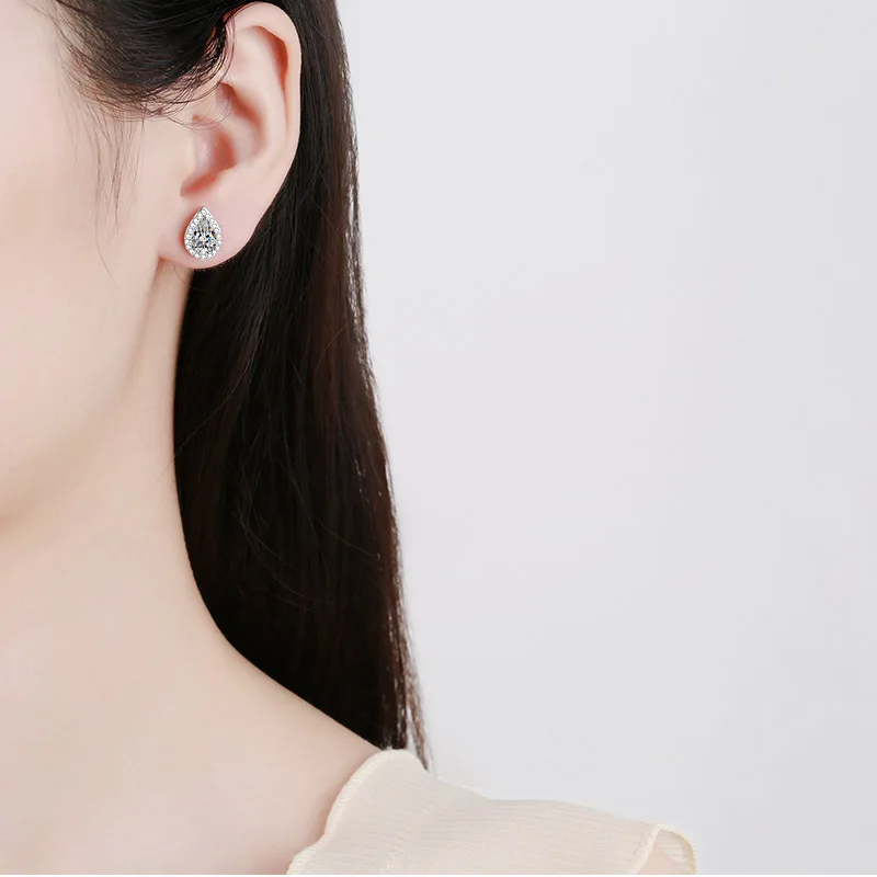 2ct Moissanite Hart Dangle Halo Drop Oorbellen D Kleur Lab Gemaakt Diamond Sterling Silver Luxe Huggie Hoop Oorbellen Voor Vrouwen 2ct Moissanite Hart Dangle Halo Drop Oorbellen D Kleur Lab Gemaakt Diamond Sterling Silver Luxe Huggie Hoop Oorbellen Voor Vrouwen