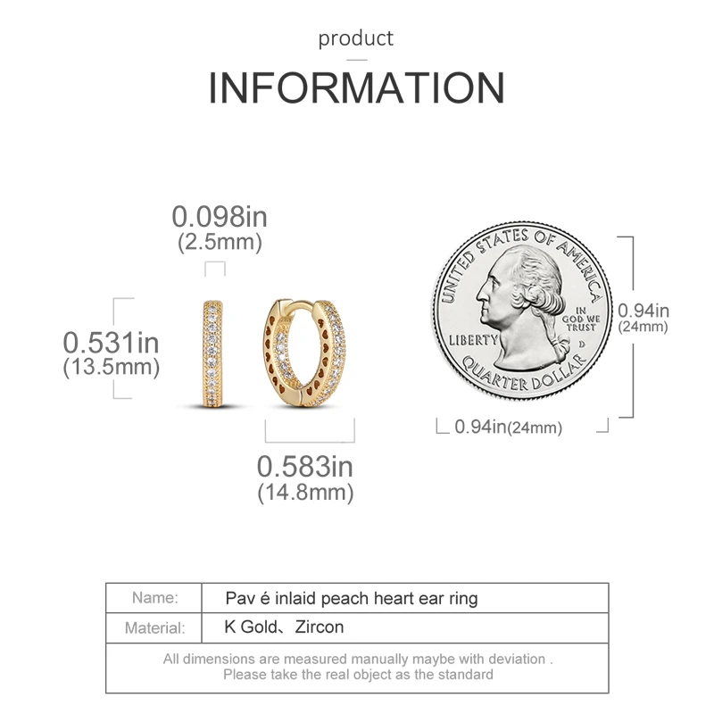 Nieuwe Stijl 925 Sterling Zilver Gouden Kleur Serie Vrouwen Oorbellen Fit Originele Pandora Oorbellen Fijne Bruiloft Sieraden Geschenken