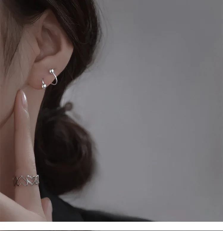 Ventfille 925 Zilveren Ster Flash Kristal Zomer Kleine Verse Vrouwelijke 2022 Nieuwe Trendy Persoonlijkheid Oorbellen