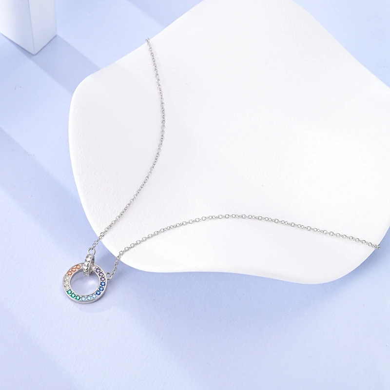 Originele Vrouw Hanger Ketting 925 Zilveren Slangenketting Prachtige Charme Fit Ketting Diy Sieraden Voor Dames Cadeau