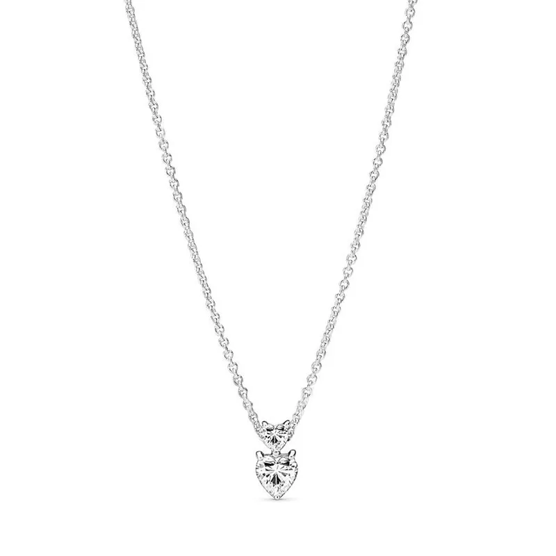 Fashion 925 Sterling Zilveren Vrouwen Fijne Ketting Ketting Premium Sieraden Fit Voor Originele Pandora Fashion Hanger Diy Gift