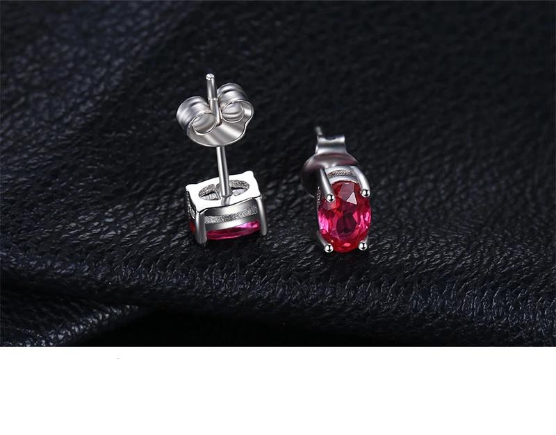 Jewelrypalace Ovale Snit Rood Gemaakt Robijn 925 Sterling Zilveren Oorknopjes Voor Vrouwen Fashion Statement Sieraden Edelsteen Oorbellen Jewelrypalace Ovale Snit Rood Gemaakt Robijn 925 Sterling Zilveren Oorknopjes Voor Vrouwen Fashion Statement Sieraden Edelsteen Oorbellen